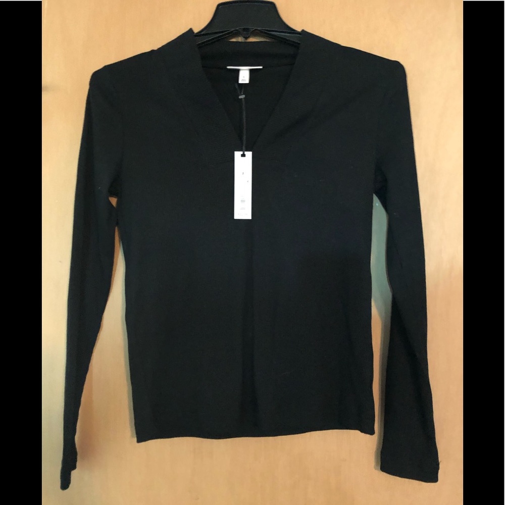 Prologue Black Long Sleeve Shirt Small NWT